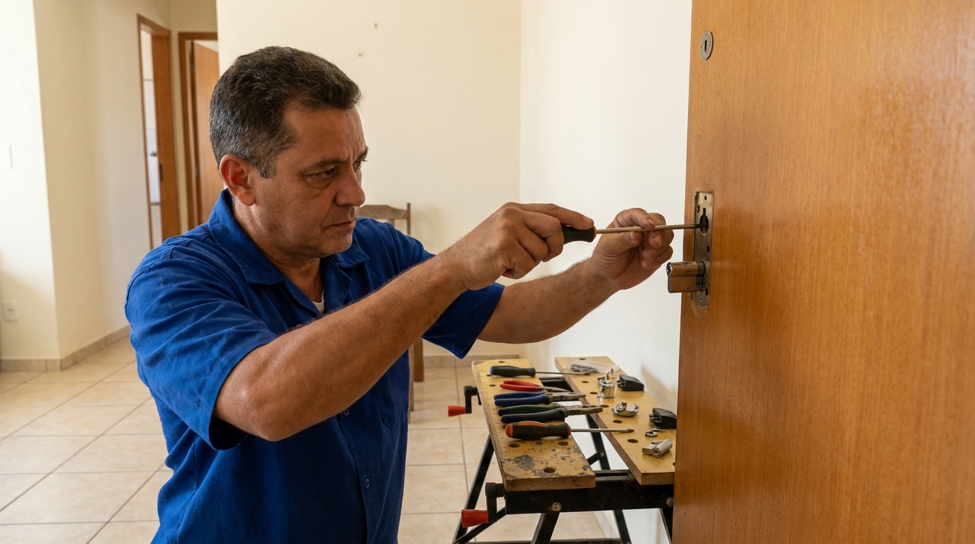 Troca de Segredo Residencial 24 horas em Jundiaí‑SP
